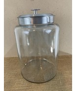 Montana 2.5 Gallon Glass Kitchen Storage Jar With Stainless Steel Lid - £77.68 GBP