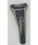 Walter Hagen AWS Head Cover Black Silver White Magnetic Closure - £3.86 GBP