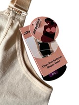 Shapermint Open Bust Bodysuit Shaper Short 2XL  Plus Nude Beige Shapewea... - $487.30 MXN