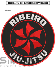 Large Ribeiro Martial Arts Patches BJJ Club Patches Jiujitsu Embroidery ... - £15.72 GBP