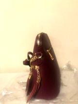New Luna Purse in Burgundy image 7