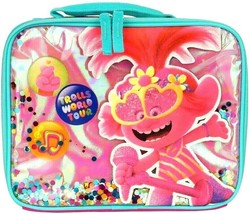 Trolls World Tour Princess Poppy PVC-Free Insulated Lunch Tote Box Bag Nwt - £10.96 GBP