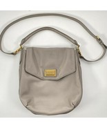 Marc by Marc Jacobs Standard Supply Workwear Taupe Leather Crossbody Han... - $95.06 CAD