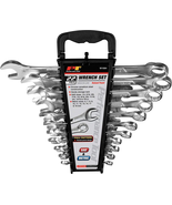 22-Piece Combination Wrench Set with Organizer Rack - £32.16 GBP