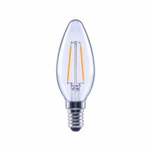 EcoSmart 25W Rplcmnt B11 Daylight Candelabra Base Light Bulb Dimmable, 3 pack - $7.91