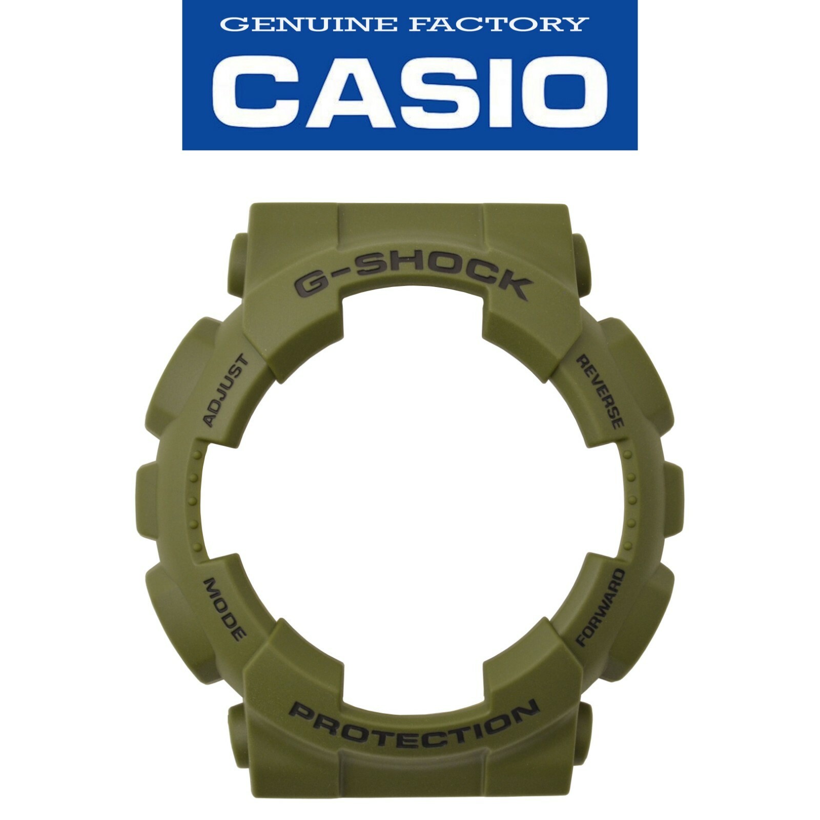 Genuine CASIO G-SHOCK Watch Bezel Shell GA-110LP-3A Green Rubber Cover - $26.95
