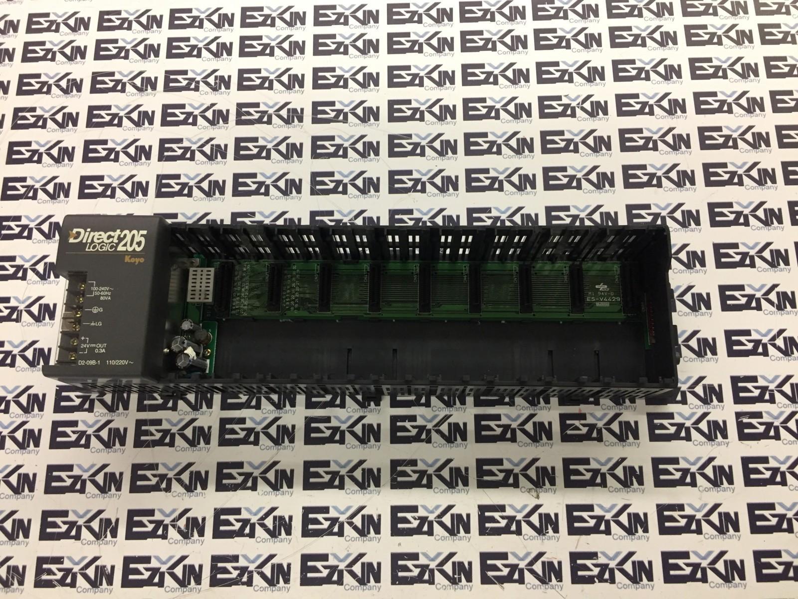 D2-09B-1 Automation Direct Logic PLC Chassis D209B1 W33 - $99.00