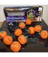 Vtg Halloween String Lights Pumpkin 10 Haunted Halls Jack O Lantern In/O... - $438.43 MXN Vtg Halloween String Lights Pumpkin 10 Haunted Halls Jack O Lantern In/O... - $438.43 MXN