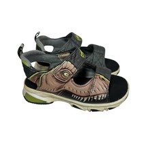 Jurassic World Toddler Boys Dinosaur Light Up Adjustable Sandals Size 7 - $10.88