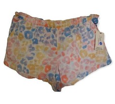 Secret Treasures Multicolored Leopard Lightweight Pajama Shorts  Pockets Size 2X - £9.79 GBP