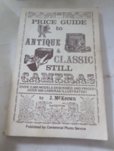 Vintage 1978 2nd edition Price Guide to Antique Cameras by J. McKeown - $9.49