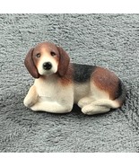 Vintage Tara Gift Sculpture Beagle Hound 1985 Ceramic Dog Figure Detaile... - $17.59