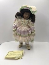 Seymour Mann Connoisseur Collection 16” African American Porcelain Doll ... - £23.48 GBP