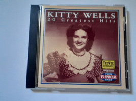 Kitty Wells CD, 20 Greatest Hits (1995, Tee Vee Records) - £10.46 GBP