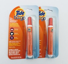 Tide To Go Instant Spot Stain Remover Portable Pens Lot of Two - £14.80 GBP