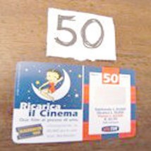 TIM Il Cinema Betty Boop charging valid for set 09 2001-
show original t... - $13.04