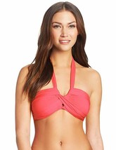 Seafolly Women&#39;s Bandeau Halter Bikini Top Pink ( 8 ) - $43.94