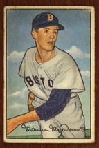 Vintage Baseball Card 1952 Bowman #25 Maurice Mc Dermott Pitcher Boston Red Sox - $11.35