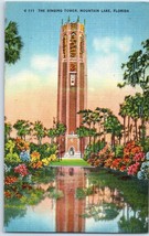 The Singing Tower Mountain Lake Florida Postcard - £7.87 GBP