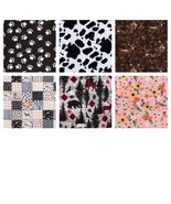 Fleece Fabric By the Yard Nature Theme New - $244.42 MXN+