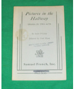 PICTURES IN THE HALLWAY DRAMA PLAY SEAN O&#39;CASEY PAUL SHYRE TORRANCE HIGH... - £18.14 GBP