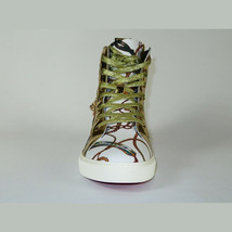 Mens High Top Shoes FIESSO by AURELIO GARCIA Chain Medusa Celebrity 2421 White image 3