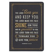 Christian Art Gifts Classic Journal Lord Bless You and Keep You Numbers ... - $13.42