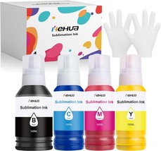 Sublimation Ink Refilled Bottles 542 Auto Refill Ink Use for ET 2720 ET ... - $51.80