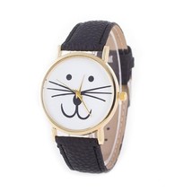 Watch Color: Pink - Mr. Whiskers Cat Watches 9 lives And 9 colors - $593.86 MXN