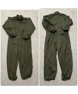 Vtg 1960s Vietnam War Mechanic Coveralls Excellent Condition Conmar Zipp... - $106.88 CAD