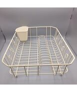 Rubbermaid Small White Dish Drainer &amp; Utensil Holder  Coated Wire - $470.29 MXN