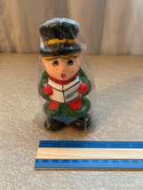 Vintage Male Caroler Christmas Candle-NEW 2.5”x5”-Festive Decor-Interpur - $6.14