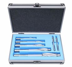 3 Flute Straight Shank Hss Solid Capscrew Counterbore Set, 7 Pcs.,, 0007. - $111.97