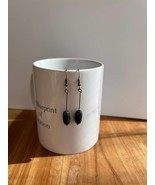 Forest Green Simple Agate Earrings - $22.43 CAD