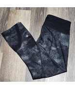 Lululemon Run Inspire Crop II Leggings Size 4 All Full-On Luxtreme Sequi... - $19.99