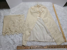 Vintage Antique 100 Years Old Baby Girl Baptism Christening Gown Dress D... - $34.48