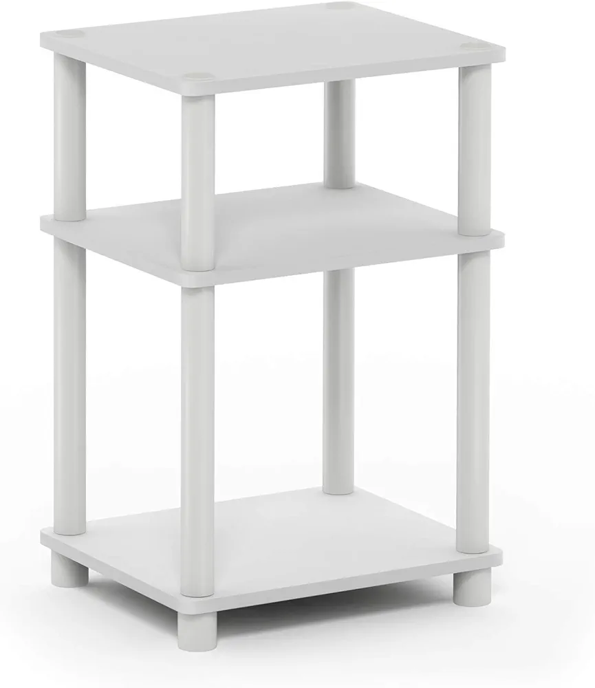 Furinno Just 3-Tier Turn-N-Tube End Table - $33.99