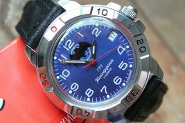 Vostok Komandirsky Russian Military Mechanical Wrist Watch GRU Bat # 431874 NEW - £56.29 GBP+