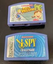 Scholastic Math Mission and Scholastic I Spy Challenge Leapster Cartridges - £7.30 GBP