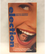 VHS movie Election starring Reese Witherspoon Matthew Broderick 1999 comedy - £2.34 GBP