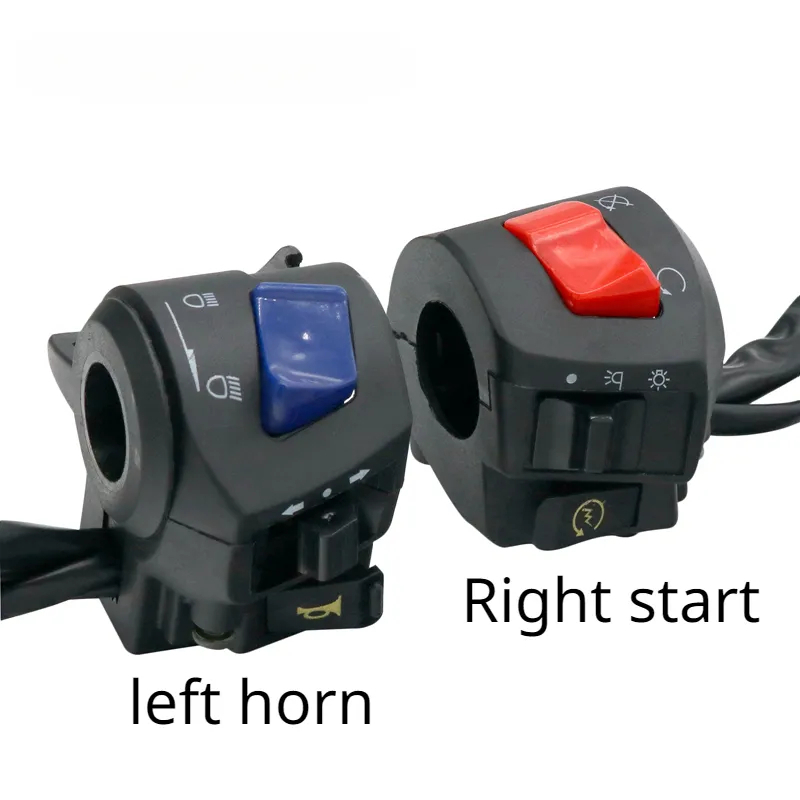 Motorcycle Switches Bullet Connector Handlebar Switches ON/OFF Button Co... - $12.99