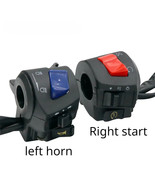Motorcycle Switches Bullet Connector Handlebar Switches ON/OFF Button Co... - $243.17 MXN