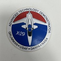 Vintage Experimental Aircraft Decal Grumman USAF DARPA NASA X-29 - $8.95