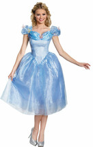 Licensed Disney Cinderella Deluxe Adult Halloween Costume Women&#39;s Size Medium - £23.79 GBP