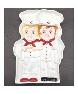 Campbell&#39;s Soup Kids Chip &amp; Dip Ceramic Platter Benjamin and Medwin VTG ... - $29.99
