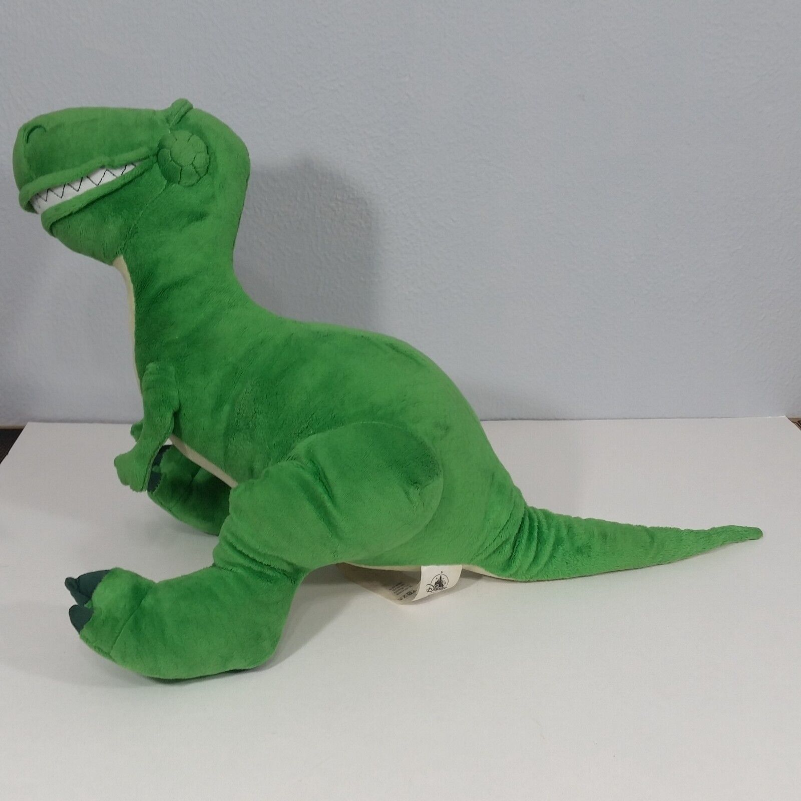 Disney Store Pixar Toy Story Rex 15 Inch Plush Dinosaur Green Stuffed ...