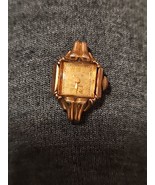 BULOVA VINTAGE ART DECO LADIES 10k GOLD FILLED Watch 465932 - AS IS - $39.55