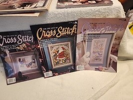 Magazine For The Love Of Cross Stitch Vtg 1994 Lot Of 3 - $393.35 MXN
