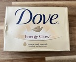 (1) Dove Energy Glow Bar Soap 4.25 Oz cleanse with a radiant, healthy gl... - $18.99