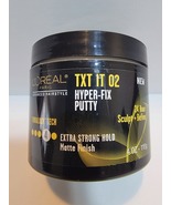 Loreal Paris Advanced Hairstyle TXT IT 02 Hyper-Fix Putty Extra Strong 4... - £35.39 GBP